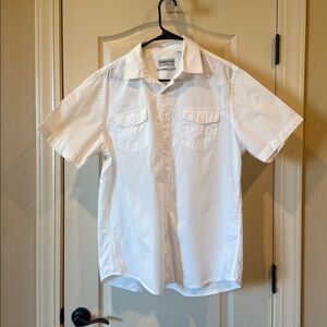 White Men's Shirt LARGE